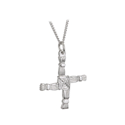 Sterling Silver St. Brigids Cross Double Sided - 4974 