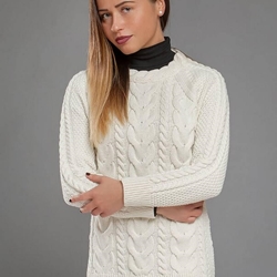 Fitted Ladies Cashmere Sweater - B019 